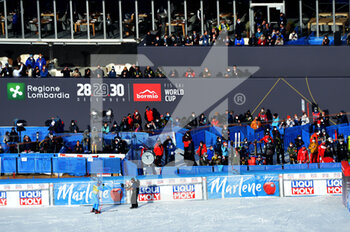2021-12-28 - Bormio pista stelvio finish line Dominik Paris - 2021 FIS SKI WORLD CUP - MEN'S DOWN HILL - ALPINE SKIING - WINTER SPORTS