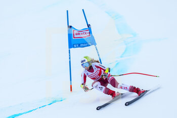 2021-12-11 - 11.12.2021, St. Moritz, St. Moritz, FIS Ski World Cup Women: St. Moritz, Mirjam Puncher (Austria) in action - 2021 FIS SKI WORLD CUP WOMEN: ST. MORITZ - ALPINE SKIING - WINTER SPORTS