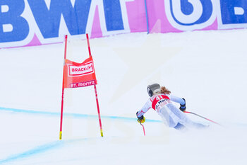 2021-12-11 - 11.12.2021, St. Moritz, St. Moritz, FIS Ski World Cup Women: St. Moritz, Tricia Mangan (USA) during th race - 2021 FIS SKI WORLD CUP WOMEN: ST. MORITZ - ALPINE SKIING - WINTER SPORTS