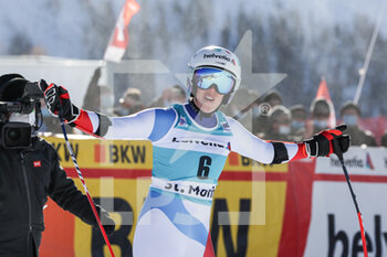 2021-12-12 - 12.12.2021, St. Moritz, St. Moritz, FIS Ski World Cup Women: St. Moritz, Michelle Gisin (Switzerland) - 2021 FIS SKI WORLD CUP WOMEN - ALPINE SKIING - WINTER SPORTS