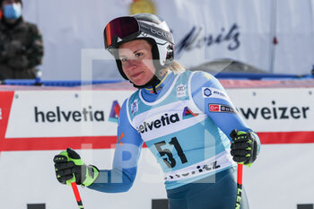 2021-12-12 - 12.12.2021, St. Moritz, St. Moritz, FIS Ski World Cup Women: St. Moritz, Elvedina Muzaferija (Bosnia and Herzegovina) - 2021 FIS SKI WORLD CUP WOMEN - ALPINE SKIING - WINTER SPORTS