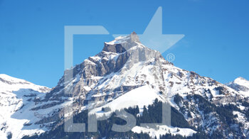 2021-12-18 - December 18, 2021, Engelberg, Gross-Titlis-Schanze, FIS Ski Jumping World Cup Engelberg, mountain view in Engelberg - 2021 FIS SKI JUMPING WORLD CUP - NORDIC SKIING - WINTER SPORTS