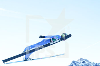 2021-12-18 - 18.12.2021, Engelberg, Gross-Titlis-Schanze, FIS Ski Jumping World Cup Engelberg, Peter Prevc SLO jumps from the hill (in action) - 2021 FIS SKI JUMPING WORLD CUP - NORDIC SKIING - WINTER SPORTS