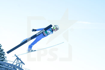 2021-12-18 - 18.12.2021, Engelberg, Gross-Titlis-Schanze, FIS Ski Jumping World Cup Engelberg, Peter Prevc SLO jumps from the hill (in action) - 2021 FIS SKI JUMPING WORLD CUP - NORDIC SKIING - WINTER SPORTS