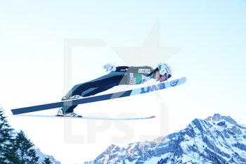 2021-12-18 - 18.12.2021, Engelberg, Gross-Titlis-Schanze, FIS Ski Jumping World Cup Engelberg, Johann Andre Forfang NOR jumps from the hill (in action) - 2021 FIS SKI JUMPING WORLD CUP - NORDIC SKIING - WINTER SPORTS