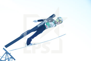 2021-12-18 - 18.12.2021, Engelberg, Gross-Titlis-Schanze, FIS Ski Jumping World Cup Engelberg, Domen Prevc SLO jumps from the hill (in action) - 2021 FIS SKI JUMPING WORLD CUP - NORDIC SKIING - WINTER SPORTS
