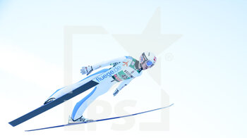 2021-12-18 - 18.12.2021, Engelberg, Gross-Titlis-Schanze, FIS Ski Jumping World Cup Engelberg, Halvor Egner Granerud NOR jumps from the hill (in action) - 2021 FIS SKI JUMPING WORLD CUP - NORDIC SKIING - WINTER SPORTS