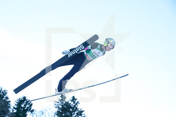 2021-12-18 - December 18, 2021, Engelberg, Gross-Titlis-Schanze, FIS Ski Jumping World Cup Engelberg, Anze Lanisek SLO jumps from the hill (in action) - 2021 FIS SKI JUMPING WORLD CUP - NORDIC SKIING - WINTER SPORTS