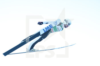 2021-12-18 - 18.12.2021, Engelberg, Gross-Titlis-Schanze, FIS Ski Jumping World Cup Engelberg, Roman Koudelka CZE jumps from the hill (in action) - 2021 FIS SKI JUMPING WORLD CUP - NORDIC SKIING - WINTER SPORTS