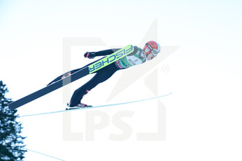 2021-12-18 - 18.12.2021, Engelberg, Gross-Titlis-Schanze, FIS Ski Jumping World Cup Engelberg, Urlich Wohlgenannt AUT jumps from the hill (in action) - 2021 FIS SKI JUMPING WORLD CUP - NORDIC SKIING - WINTER SPORTS