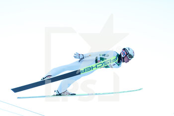 2021-12-18 - December 18, 2021, Engelberg, Gross-Titlis-Schanze, FIS Ski Jumping World Cup Engelberg, Anders Fannemel NOR jumps from the hill (in action) - 2021 FIS SKI JUMPING WORLD CUP - NORDIC SKIING - WINTER SPORTS