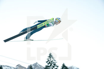 2021-12-18 - 18.12.2021, Engelberg, Gross-Titlis-Schanze, FIS Ski Jumping World Cup Engelberg, Niko Kytosaho FIN jumps from the hill (in action) - 2021 FIS SKI JUMPING WORLD CUP - NORDIC SKIING - WINTER SPORTS