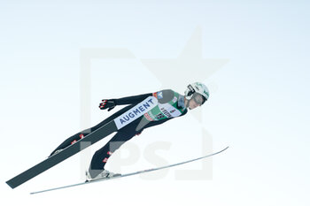 2021-12-18 - December 18, 2021, Engelberg, Gross-Titlis-Schanze, FIS Ski Jumping World Cup Engelberg, Daniel Tschofenig AUT jumps from the hill (in action) - 2021 FIS SKI JUMPING WORLD CUP - NORDIC SKIING - WINTER SPORTS