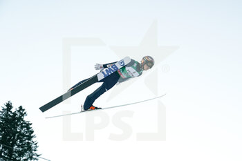 2021-12-18 - 18.12.2021, Engelberg, Gross-Titlis-Schanze, FIS Ski Jumping World Cup Engelberg, Junshiro Kobayashi JPN jumps from the hill (in action) - 2021 FIS SKI JUMPING WORLD CUP - NORDIC SKIING - WINTER SPORTS
