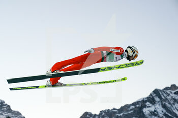 2021-12-18 - December 18, 2021, Engelberg, Gross-Titlis-Schanze, FIS Ski Jumping World Cup Engelberg, Killian Peier SUI jumps off the hill, in action - 2021 FIS SKI JUMPING WORLD CUP - NORDIC SKIING - WINTER SPORTS