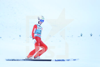 2021-12-19 - 19.12.2021, Engelberg, Gross-Titlis-Schanze, FIS Ski Jumping World Cup Engelberg, Sandro Hauswirth (SUI) after the jump, in action - FIS SKI JUMPING WORLD CUP 2021 - NORDIC SKIING - WINTER SPORTS