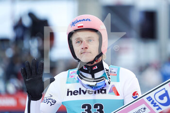2021-12-19 - 19.12.2021, Engelberg, Gross-Titlis-Schanze, FIS Ski Jumping World Cup Engelberg, Dawid Kubacki (POL) after the jump, in action - FIS SKI JUMPING WORLD CUP 2021 - NORDIC SKIING - WINTER SPORTS