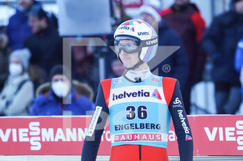 2021-12-19 - 19.12.2021, Engelberg, Gross-Titlis-Schanze, FIS Ski Jumping World Cup Engelberg, Simon Ammann (SUI) disappointed after the jump, in action - FIS SKI JUMPING WORLD CUP 2021 - NORDIC SKIING - WINTER SPORTS