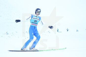 2021-12-19 - 19.12.2021, Engelberg, Gross-Titlis-Schanze, FIS Ski Jumping World Cup Engelberg, Gregor Deschwanden (SUI) after the jump, in action - FIS SKI JUMPING WORLD CUP 2021 - NORDIC SKIING - WINTER SPORTS