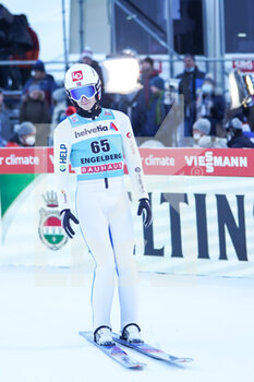 2021-12-19 - 19.12.2021, Engelberg, Gross-Titlis-Schanze, FIS Ski Jumping World Cup Engelberg, Halvor Egner Granerud (NOR) after the jump, in action - FIS SKI JUMPING WORLD CUP 2021 - NORDIC SKIING - WINTER SPORTS