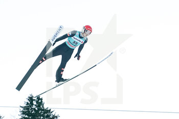 2021-12-19 - 19.12.2021, Engelberg, Gross-Titlis-Schanze, FIS Ski Jumping World Cup Engelberg, Timi Zajc jumps off the hill, in action - FIS SKI JUMPING WORLD CUP 2021 - NORDIC SKIING - WINTER SPORTS