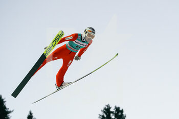 2021-12-19 - 19.12.2021, Engelberg, Gross-Titlis-Schanze, FIS Ski Jumping World Cup Engelberg, Kilian Peier (SUI) jumps off the hill, in action - FIS SKI JUMPING WORLD CUP 2021 - NORDIC SKIING - WINTER SPORTS