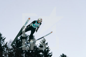 2021-12-19 - 19.12.2021, Engelberg, Gross-Titlis-Schanze, FIS Ski Jumping World Cup Engelberg, Marius Lindvik NOR jumps off the hill, in action - FIS SKI JUMPING WORLD CUP 2021 - NORDIC SKIING - WINTER SPORTS