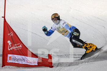 2021-12-18 - Daniele BAGOZZA ITA - 2021 FIS SNOWBOARD WORLD CUP - MEN'S PARALLEL GIANT SLALOM - SNOWBOARD - WINTER SPORTS
