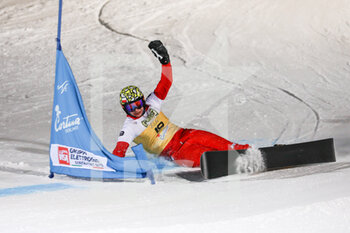 2021-12-18 - Michal NOWACZYK POL - 2021 FIS SNOWBOARD WORLD CUP - MEN'S PARALLEL GIANT SLALOM - SNOWBOARD - WINTER SPORTS