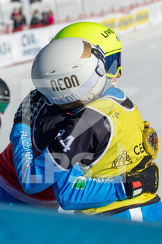 2021-12-18 - Michela Moioli (ITA) and Caterina Carpano (ITA) - 2021 SBX WORLD CUP  - SNOWBOARD - WINTER SPORTS