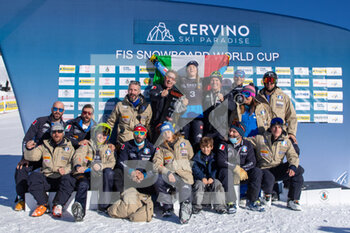 2021-12-18 - Team Italy - 2021 SBX WORLD CUP  - SNOWBOARD - WINTER SPORTS
