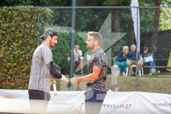 2021-08-27 - Luca Tomasetto and Tommaso Roggero from Italy - LESA CUP 2021 - ITF - INTERNATIONALS - TENNIS