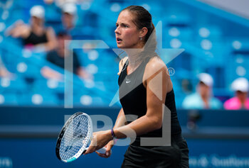2021-08-16 - Daria Kasatkina of Russia in action during the first round of the 2021 Western & Southern Open WTA 1000 tennis tournament against Barbora Krejcikova of the Czech Republic on August 16, 2021 at Lindner Family Tennis Center in Cincinnati, USA - Photo Rob Prange / Spain DPPI / DPPI - 2021 WESTERN & SOUTHERN OPEN WTA 1000 TENNIS TOURNAMENT - INTERNATIONALS - TENNIS