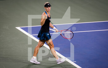 2021-08-16 - Angelique Kerber of Germany in action during the first round of the 2021 Western & Southern Open WTA 1000 tennis tournament against Maria Sakkari of Greece on August 16, 2021 at Lindner Family Tennis Center in Cincinnati, USA - Photo Rob Prange / Spain DPPI / DPPI - 2021 WESTERN & SOUTHERN OPEN WTA 1000 TENNIS TOURNAMENT - INTERNATIONALS - TENNIS