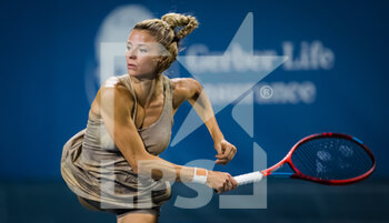 2021-08-16 - Camila Giorgi of Italy in action during the first round of the 2021 Western & Southern Open WTA 1000 tennis tournament against Jessica Pegula of the United States on August 17, 2021 at Lindner Family Tennis Center in Cincinnati, USA - Photo Rob Prange / Spain DPPI / DPPI - 2021 WESTERN & SOUTHERN OPEN WTA 1000 TENNIS TOURNAMENT - INTERNATIONALS - TENNIS