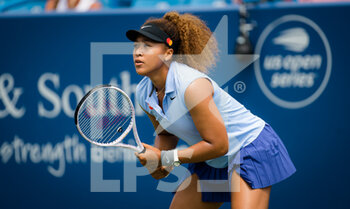 2021-08-18 - Naomi Osaka of Japan in action during the second round of the 2021 Western & Southern Open WTA 1000 tennis tournament against Cori Gauff of the United States on August 18, 2021 at Lindner Family Tennis Center in Cincinnati, USA - Photo Rob Prange / Spain DPPI / DPPI - 2021 WESTERN & SOUTHERN OPEN WTA 1000 TENNIS TOURNAMENT - INTERNATIONALS - TENNIS