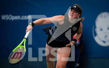 2021-08-18 - Jelena Ostapenko of Latvia in action during the second round at the 2021 Western & Southern Open WTA 1000 tennis tournament against Jennifer Brady of the United States on August 18, 2021 at Lindner Family Tennis Center in Cincinnati, USA - Photo Rob Prange / Spain DPPI / DPPI - 2021 WESTERN & SOUTHERN OPEN WTA 1000 TENNIS TOURNAMENT - INTERNATIONALS - TENNIS
