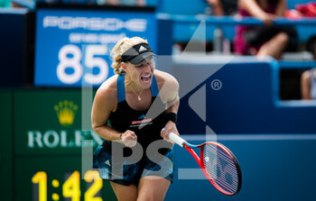2021-08-19 - Angelique Kerber of Germany in action during the third round at the 2021 Western & Southern Open WTA 1000 tennis tournament against Jelena Ostapenko of Latvia on August 19, 2021 at Lindner Family Tennis Center in Cincinnati, USA - Photo Rob Prange / Spain DPPI / DPPI - 2021 WESTERN & SOUTHERN OPEN WTA 1000 TENNIS TOURNAMENT - INTERNATIONALS - TENNIS