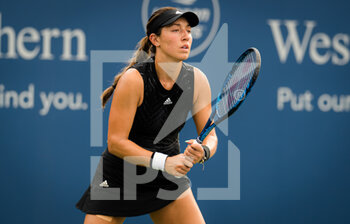 2021-08-19 - Jessica Pegula of the United States in action during her third round match at the 2021 Western & Southern Open WTA 1000 tennis tournament against Karolina Pliskova of the Czech Republic on August 19, 2021 at Lindner Family Tennis Center in Cincinnati, USA - Photo Rob Prange / Spain DPPI / DPPI - 2021 WESTERN & SOUTHERN OPEN WTA 1000 TENNIS TOURNAMENT - INTERNATIONALS - TENNIS