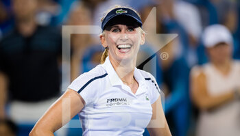 2021-08-19 - Jil Teichmann of Switzerland after her third round match at the 2021 Western & Southern Open WTA 1000 tennis tournament against Naomi Osaka of Japan on August 19, 2021 at Lindner Family Tennis Center in Cincinnati, USA - Photo Rob Prange / Spain DPPI / DPPI - 2021 WESTERN & SOUTHERN OPEN WTA 1000 TENNIS TOURNAMENT - INTERNATIONALS - TENNIS
