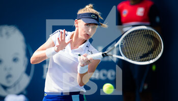 2021-08-21 - Jil Teichmann of Switzerland in action during the semi-final at the 2021 Western & Southern Open WTA 1000 tennis tournament against Karolina Pliskova of the Czech Republic on August 21, 2021 at Lindner Family Tennis Center in Cincinnati, USA - Photo Rob Prange / Spain DPPI / DPPI - 2021 WESTERN & SOUTHERN OPEN WTA 1000 TENNIS TOURNAMENT - INTERNATIONALS - TENNIS