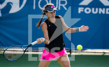 2021-08-23 - Sorana Cirstea of Romania in action during the first round of the 2021 WTA Chicago Womens Open WTA 250 tennis tournament against Tereza Martincova of the Czech Republic on August 23, 2021 in Chicago, United States - Photo Rob Prange / Spain DPPI / DPPI - 2021 WTA CHICAGO WOMENS OPEN, WTA 250 TENNIS TOURNAMENT - INTERNATIONALS - TENNIS