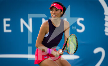 2021-08-23 - Su-Wei Hsieh of Chinese Taipeh in action during the first round of the 2021 WTA Chicago Womens Open WTA 250 tennis tournament against Venus Williams of the United States on August 23, 2021 in Chicago, United States - Photo Rob Prange / Spain DPPI / DPPI - 2021 WTA CHICAGO WOMENS OPEN, WTA 250 TENNIS TOURNAMENT - INTERNATIONALS - TENNIS