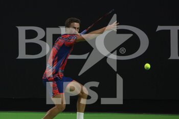 2021-09-16 - Liam Broady of United Kingdom 8eme Finale during the Open de Rennes tournament on September 16, 2021 at Open Blot Rennes in Rennes, France - OPEN DE RENNES TOURNAMENT 2021 - INTERNATIONALS - TENNIS