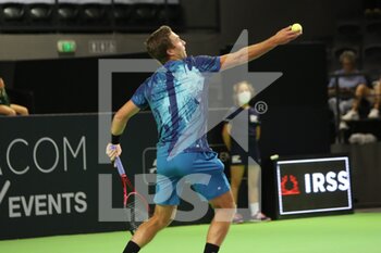 2021-09-17 - Liam Broady of United Kingdom 1/4 Finale during the Open de Rennes tournament on September 17, 2021 at Open Blot Rennes in Rennes, France - OPEN DE RENNES TOURNAMENT - INTERNATIONALS - TENNIS