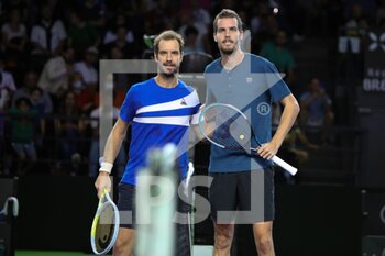 2021-09-18 - Richard Gasquet of France and Mats Moraing of Germany 1/2 Finale during the Open de Rennes tournament on September 18, 2021 at Open Blot Rennes in Rennes, France - OPEN DE RENNES TOURNAMENT - INTERNATIONALS - TENNIS