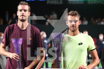 2021-09-19 - Benjamin Bonzi of France and Mats Moraing of Germany Finale during the Open de Rennes tournament on September 18, 2021 at Open Blot Rennes in Rennes, France - OPEN DE RENNES TOURNAMENT - INTERNATIONALS - TENNIS
