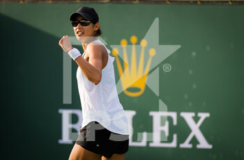 2021-10-06 - Astra Sharma of Australia in action during the first round of the 2021 BNP Paribas Open WTA 1000 tennis tournament against Donna Vekic of Croatia on October 7, 2021 at Indian Wells Tennis Garden in Indian Wells, United States - 2021 BNP PARIBAS OPEN WTA 1000 TENNIS TOURNAMENT - INTERNATIONALS - TENNIS