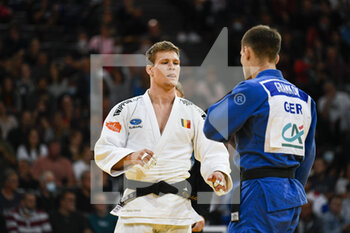 2021-10-17 - Men -81 kg, Matthias CASSE of Belgium competes during the Paris Grand Slam 2021, Judo event on October 17, 2021 at AccorHotels Arena in Paris, France - PARIS GRAND SLAM 2021, JUDO EVENT - INTERNATIONALS - TENNIS