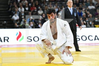 2021-10-17 - Men -81 kg, Tato Grigalashvili of Georgia silver medal competes during the Paris Grand Slam 2021, Judo event on October 17, 2021 at AccorHotels Arena in Paris, France - PARIS GRAND SLAM 2021, JUDO EVENT - INTERNATIONALS - TENNIS
